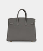 HM BK 25 Gris Meyer Togo Permabrass Hardware