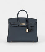 HM BK 25 Gris Misty Togo Permabrass Hardware