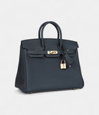 HM BK 25 Gris Misty Togo Permabrass Hardware