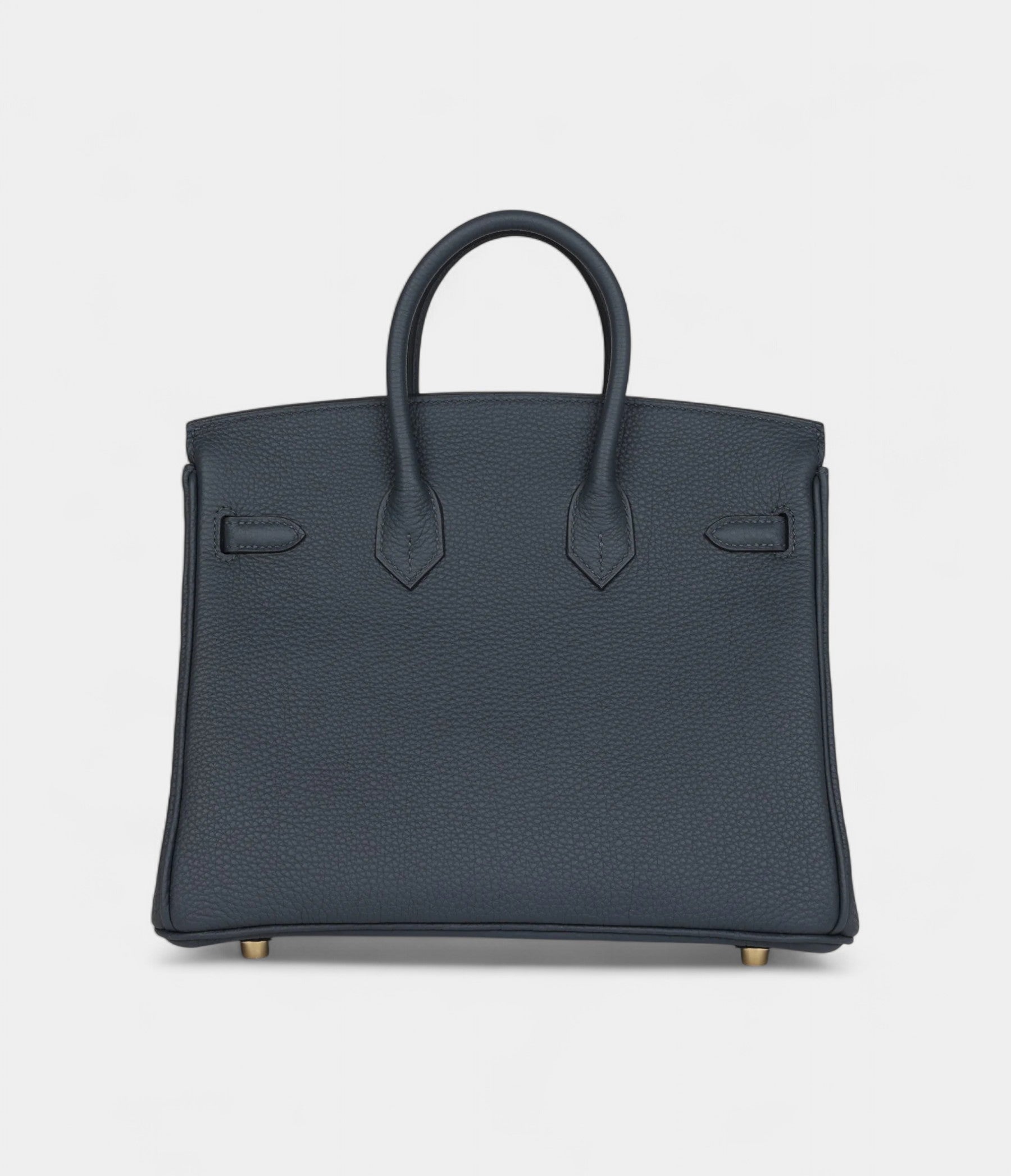 HM BK 25 Gris Misty Togo Permabrass Hardware
