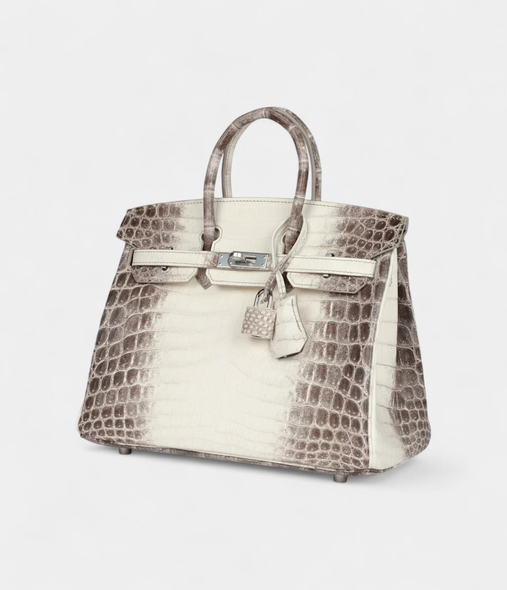 HM BK 25 Himalaya Niloticus Crocodile Palladium Hardware