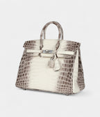 HM BK 25 Himalaya Niloticus Crocodile Palladium Hardware