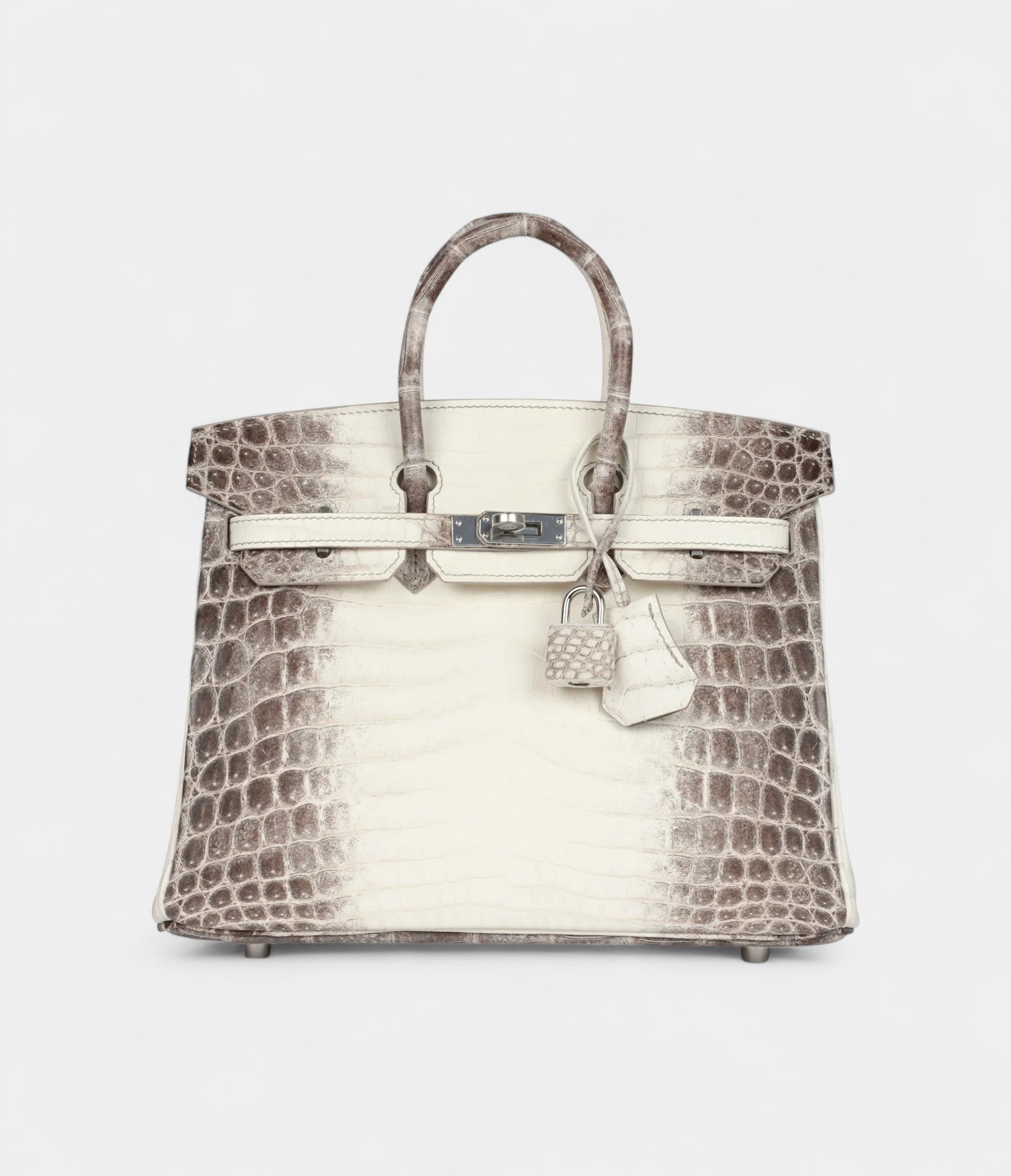 HM BK 25 Himalaya Niloticus Crocodile Palladium Hardware