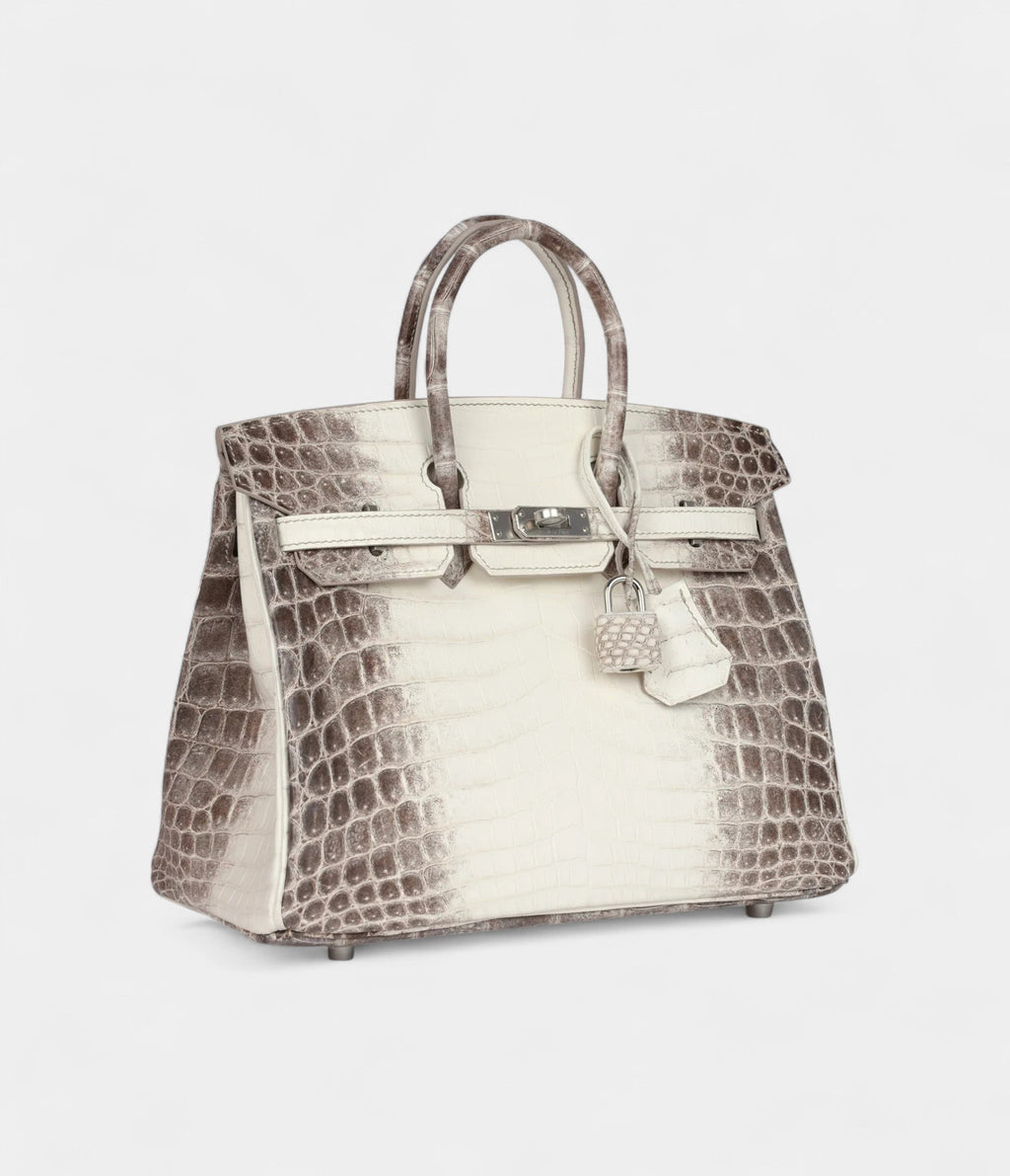 HM BK 25 Himalaya Niloticus Crocodile Palladium Hardware
