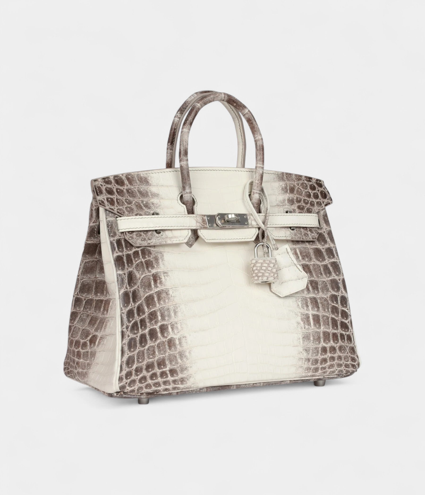 HM BK 25 Himalaya Niloticus Crocodile Palladium Hardware