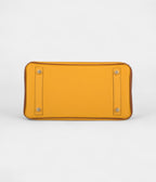 HM BK 25 Jaune Ambre and Gold Togo Permabrass Hardware
