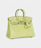 HM BK 25 Jaune Bourgeon Matte Alligator Palladium Hardware