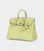 HM BK 25 Jaune Bourgeon Matte Alligator Palladium Hardware