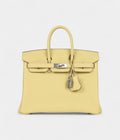 HM BK 25 Jaune Poussin Togo Palladium Hardware