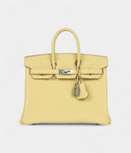 HM BK 25 Jaune Poussin Togo Palladium Hardware
