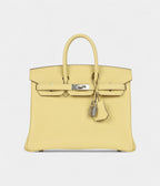 HM BK 25 Jaune Poussin Togo Palladium Hardware