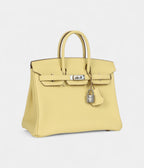 HM BK 25 Jaune Poussin Togo Palladium Hardware