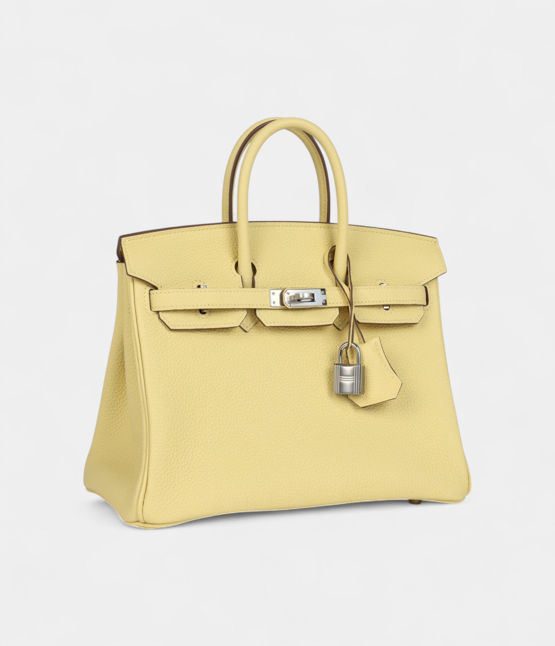 HM BK 25 Jaune Poussin Togo Palladium Hardware