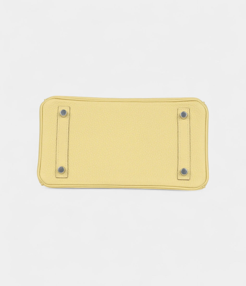 HM BK 25 Jaune Poussin Togo Palladium Hardware