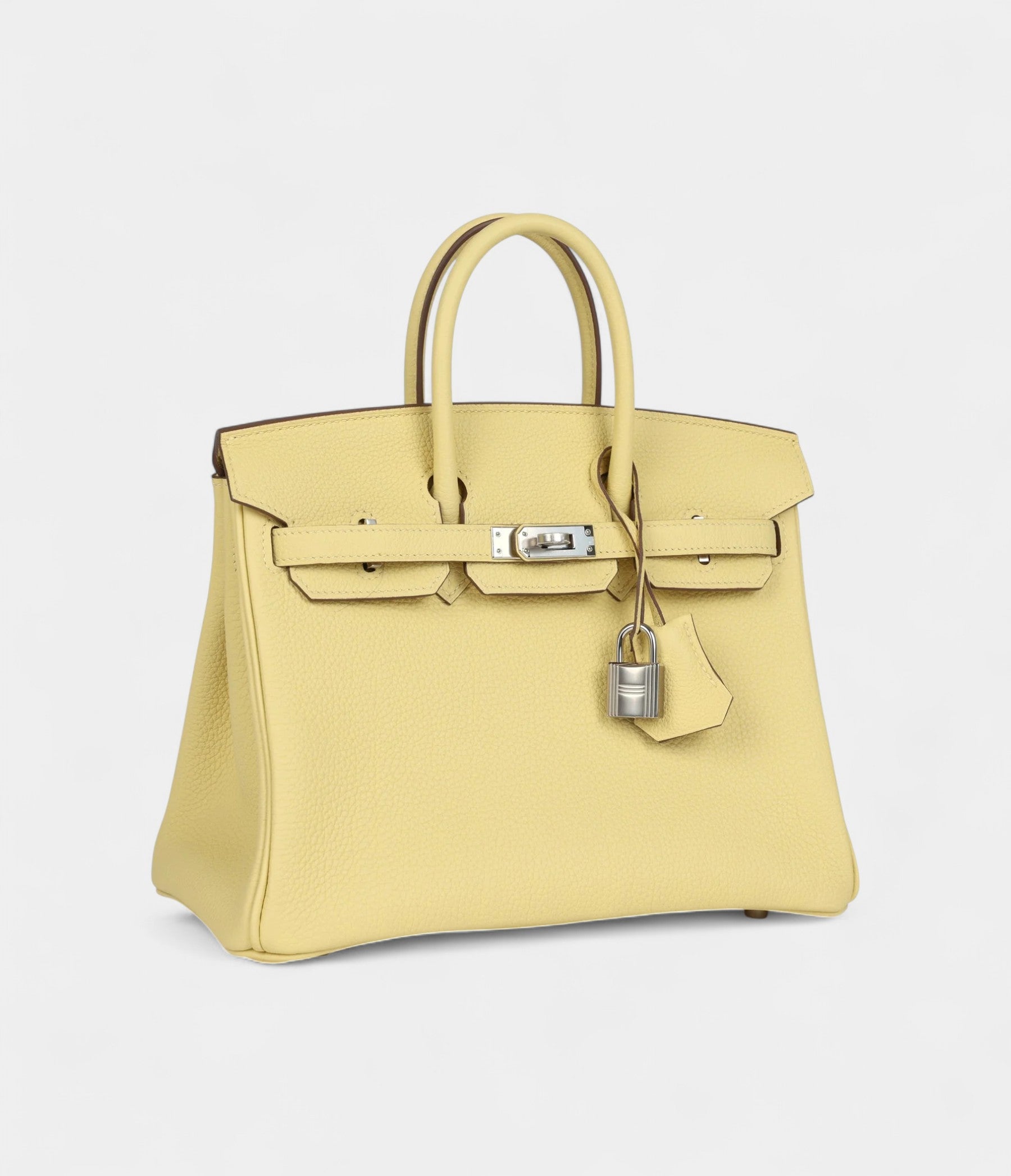 HM BK 25 Jaune Poussin Togo Palladium Hardware