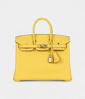 HM BK 25 Jaune de Naples Togo Gold Hardware