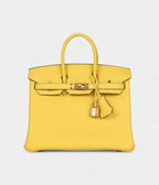HM BK 25 Jaune de Naples Togo Gold Hardware