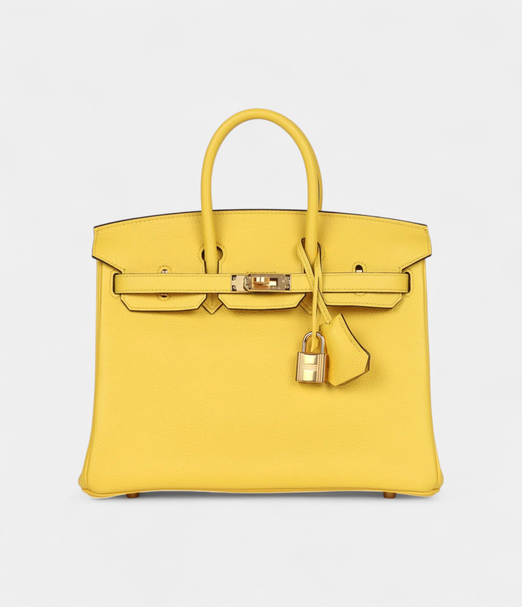 HM BK 25 Jaune de Naples Togo Gold Hardware