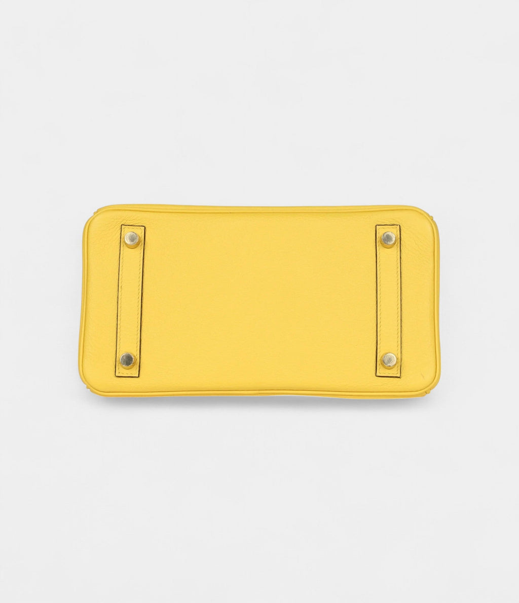 HM BK 25 Jaune de Naples Togo Gold Hardware
