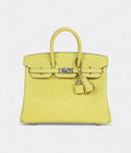 HM BK 25 Lime Matte Alligator Palladium Hardware