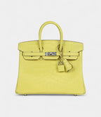 HM BK 25 Lime Matte Alligator Palladium Hardware