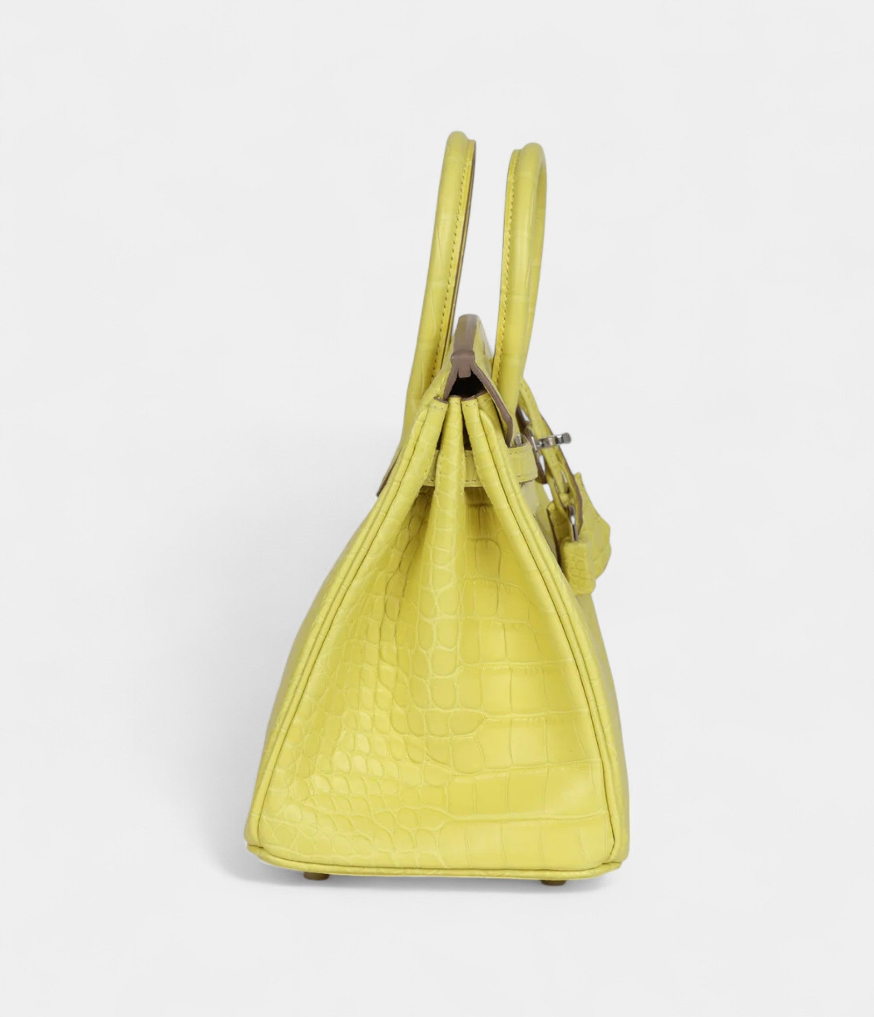 HM BK 25 Lime Matte Alligator Palladium Hardware