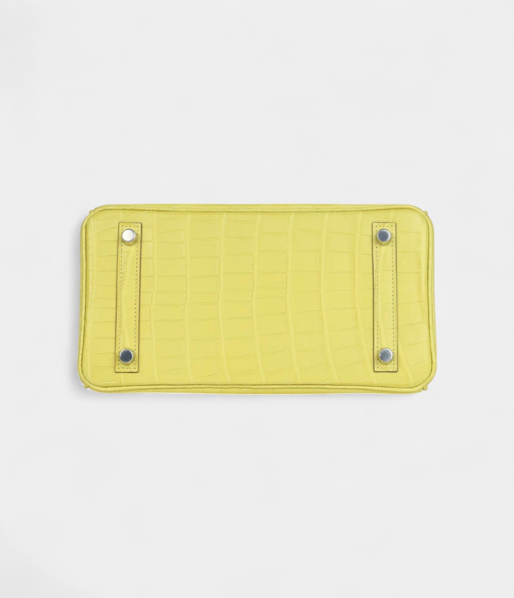 HM BK 25 Lime Matte Alligator Palladium Hardware