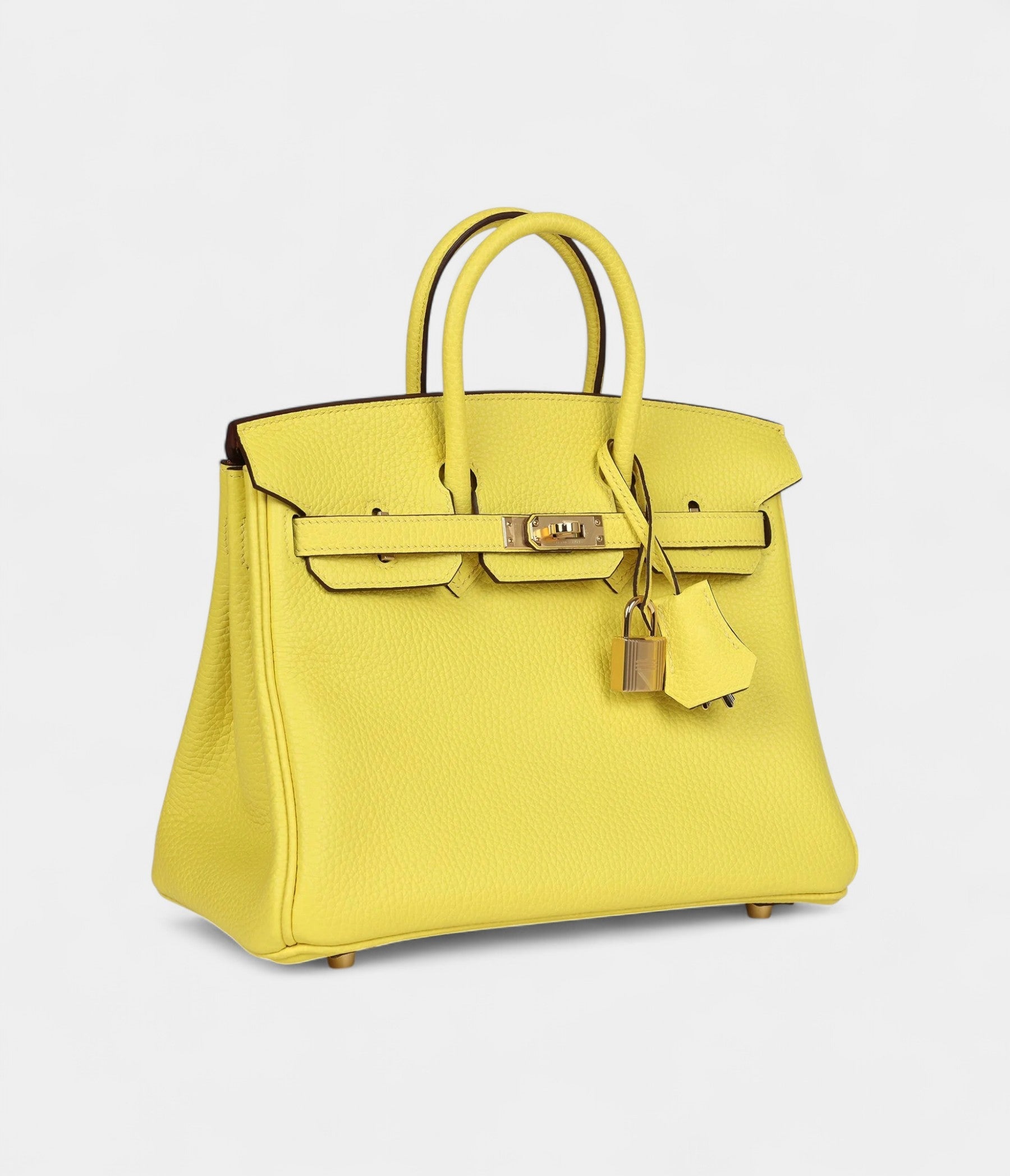 HM BK 25 Lime Verso Clemence Rose Gold Hardware