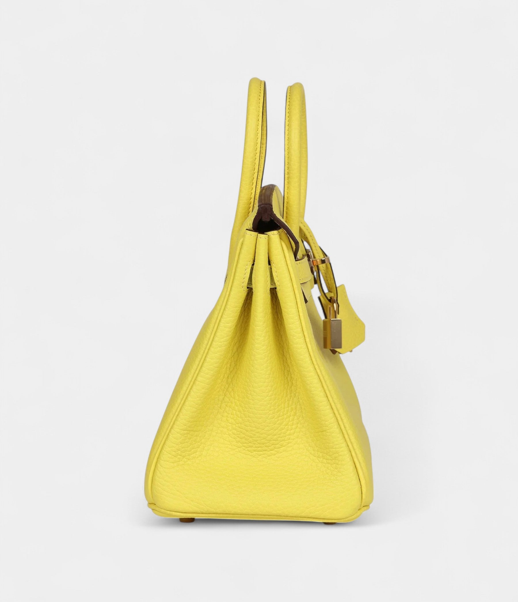 HM BK 25 Lime Verso Clemence Rose Gold Hardware