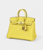 HM BK 25 Lime Verso Clemence Rose Gold Hardware