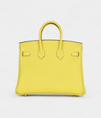 HM BK 25 Lime Verso Clemence Rose Gold Hardware