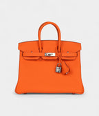 HM BK 25 Orange Minium Togo Palladium Hardware