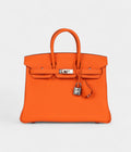 HM BK 25 Orange Minium Togo Palladium Hardware