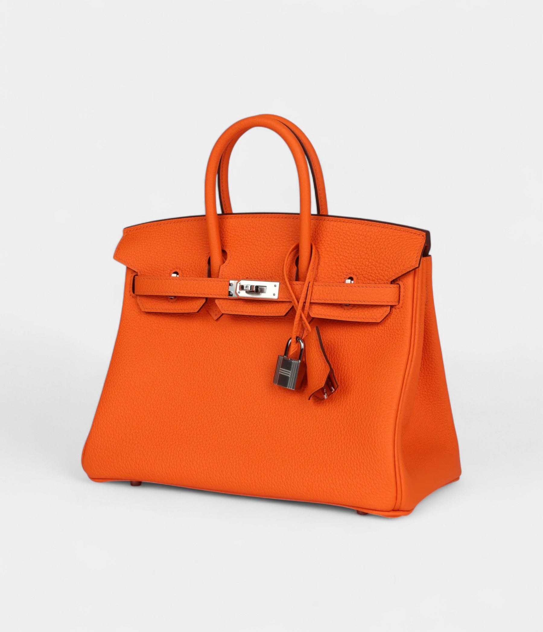 HM BK 25 Orange Minium Togo Palladium Hardware