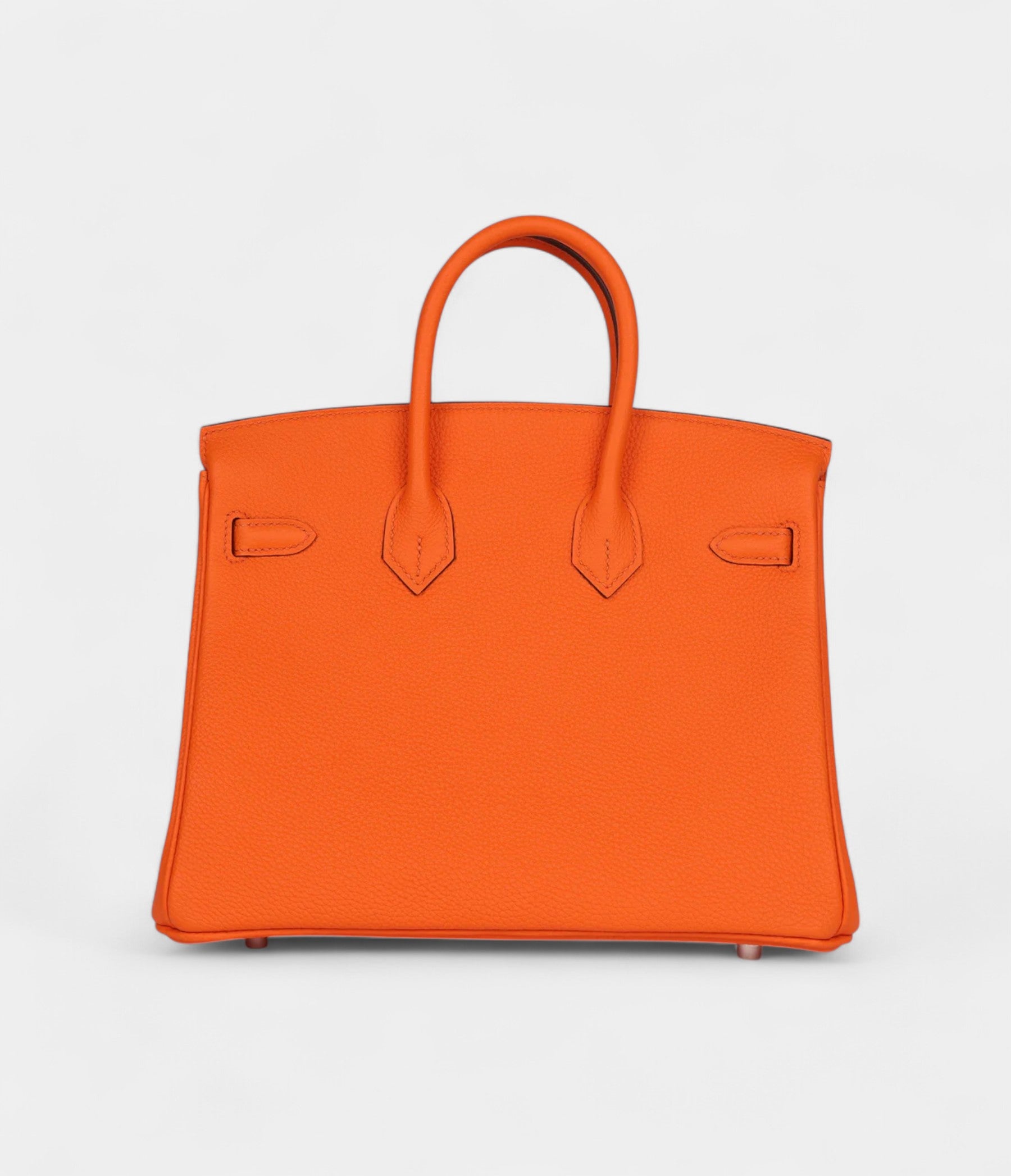HM BK 25 Orange Minium Togo Palladium Hardware