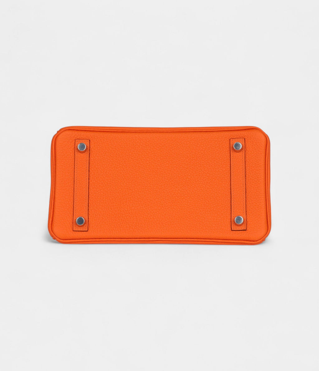 HM BK 25 Orange Minium Togo Palladium Hardware