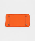 HM BK 25 Orange Minium Togo Palladium Hardware