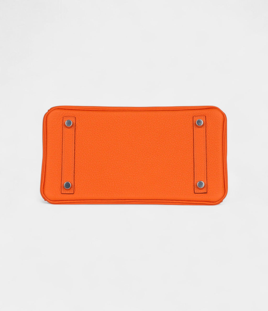 HM BK 25 Orange Minium Togo Palladium Hardware