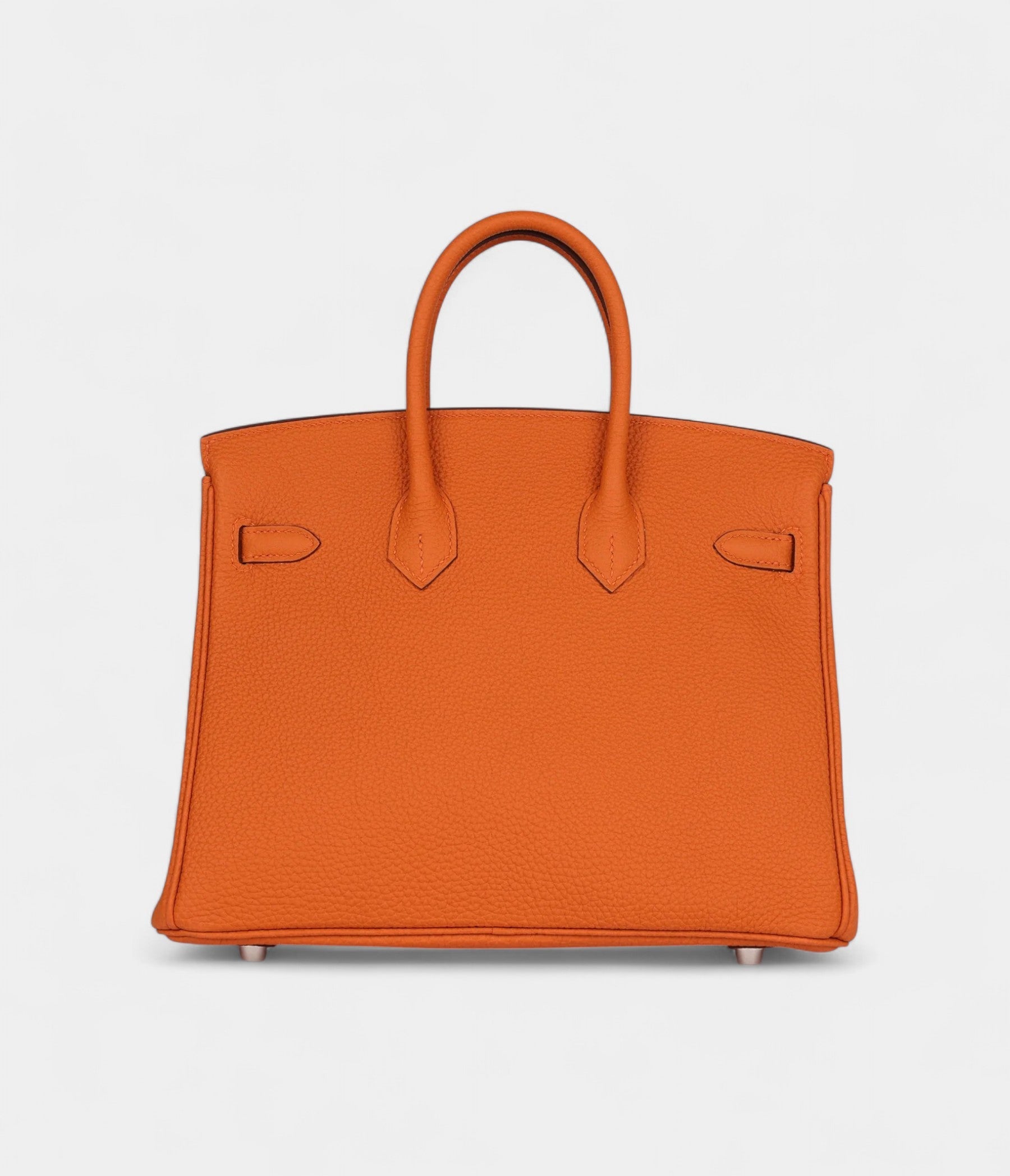 HM BK 25 Orange Togo Palladium Hardware
