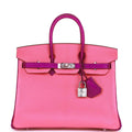 HM BK 25 Rose Lipstick and Anemone Chèvre Palladium Hardware