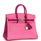 HM BK 25 Rose Lipstick and Anemone Chèvre Palladium Hardware