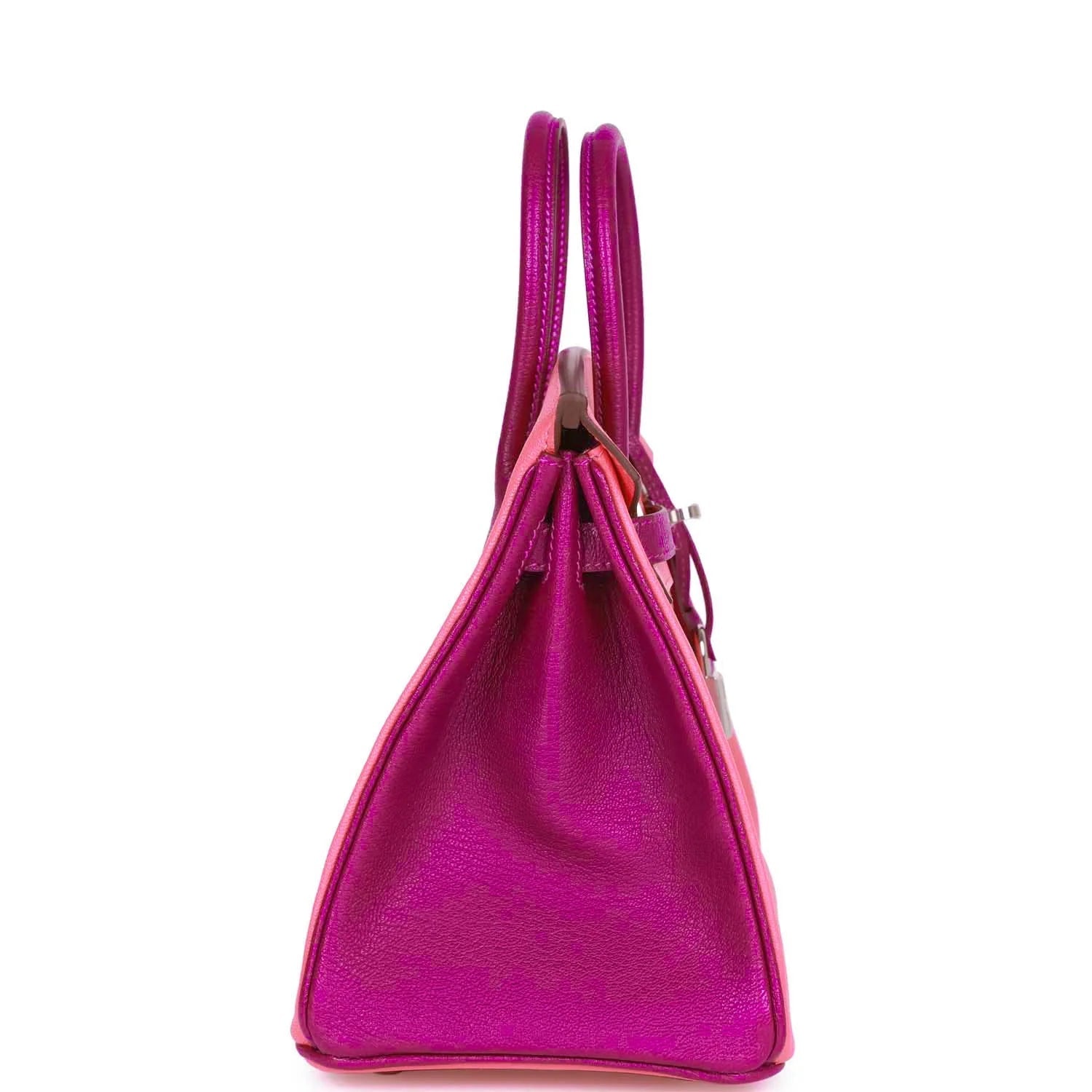 HM BK 25 Rose Lipstick and Anemone Chèvre Palladium Hardware
