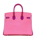 HM BK 25 Rose Lipstick and Anemone Chèvre Palladium Hardware