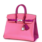 HM BK 25 Rose Lipstick and Anemone Chèvre Palladium Hardware