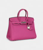 HM BK 25 Rose Pourpre Togo Palladium Hardware