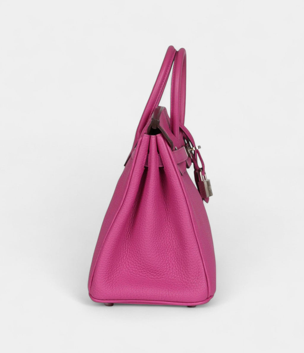 HM BK 25 Rose Pourpre Togo Palladium Hardware
