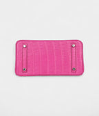 HM BK 25 Rose Shocking Matte Alligator Palladium Hardware