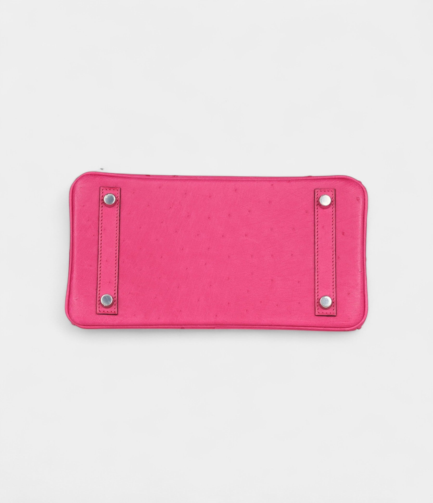 HM BK 25 Rose Tyrien Ostrich Palladium Hardware