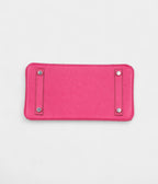 HM BK 25 Rose Tyrien Ostrich Palladium Hardware