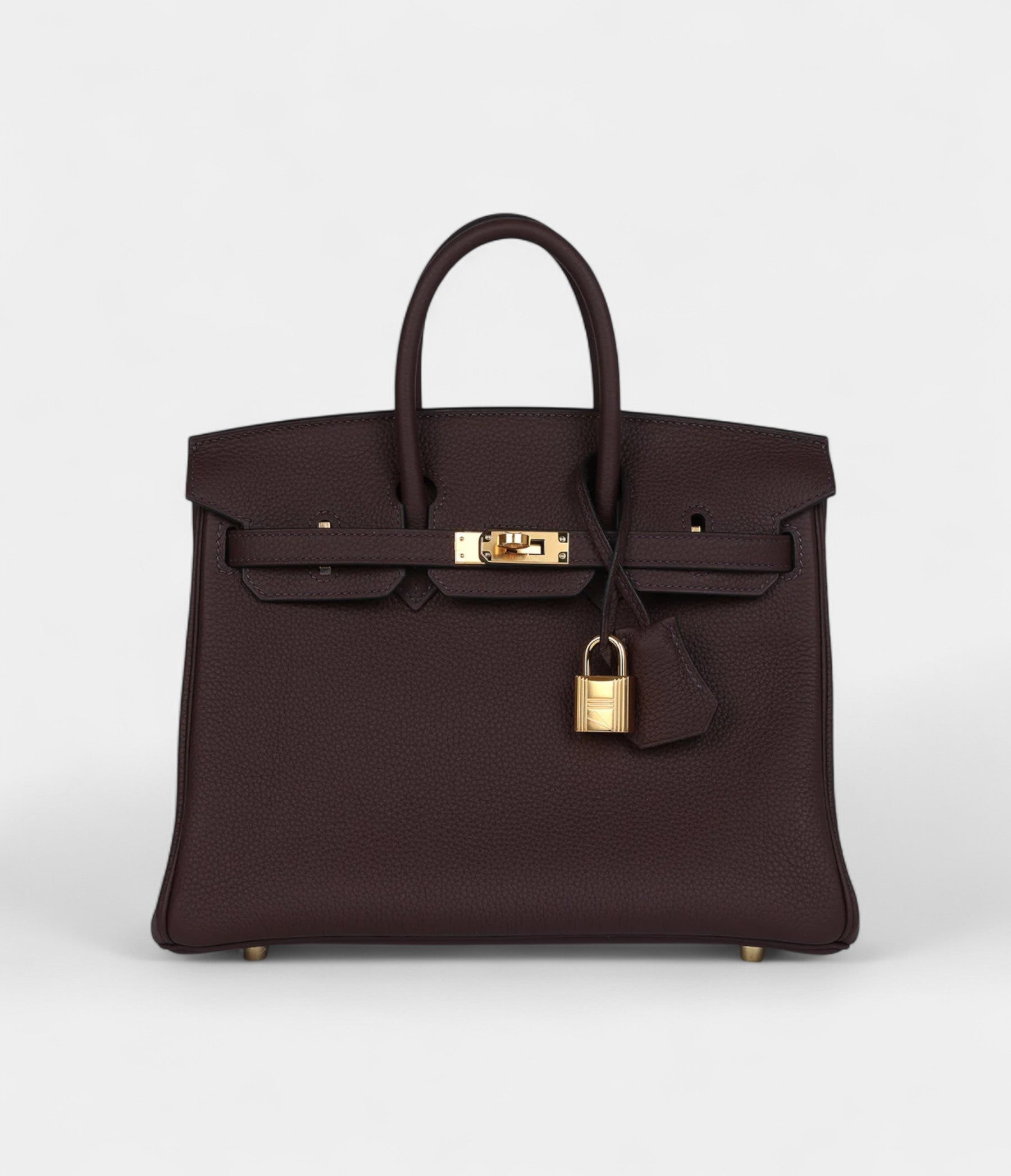 HM BK 25 Rouge Sellier Togo Gold Hardware